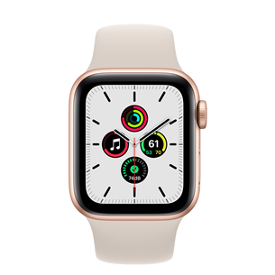 Apple Watch SE GPS, 40mm Gold/Starlight, Regular - Nutikell
