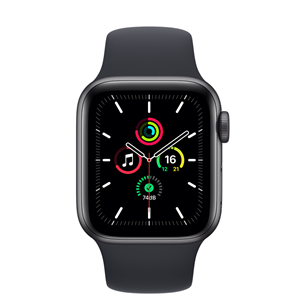 Apple Watch SE GPS, 40mm Space Grey/Midnight, Regular - Nutikell