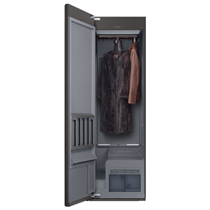 Samsung AirDresser, глубина 63,2 см, серый - Паровой шкаф для ухода за одеждой