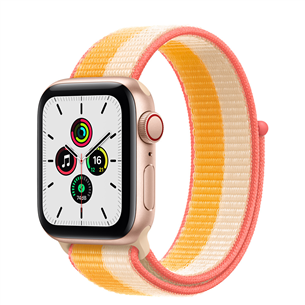 Apple Watch SE GPS + Cellular, 40 мм Gold/White - Смарт-часы MKQY3EL/A