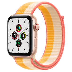 Apple Watch SE GPS + Cellular, 44mm Gold/White - Smartwatch MKT23EL/A