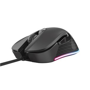 Trust Optical mouse GXT 922 YBAR, черный - Проводная оптическая мышь