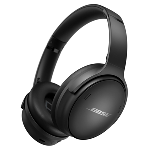 Bose QC 45, черный - Накладные беспроводные наушники