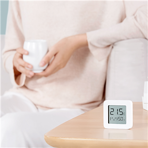 Xiaomi Mi Temperature and Humidity Monitor 2, белый - Датчик температуры и влажности