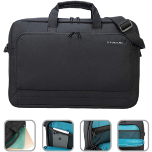 Tucano Star, 15.6", black - Notebook Bag