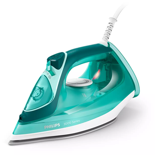 Philips 3000, 2400 W, white/green - Steam iron