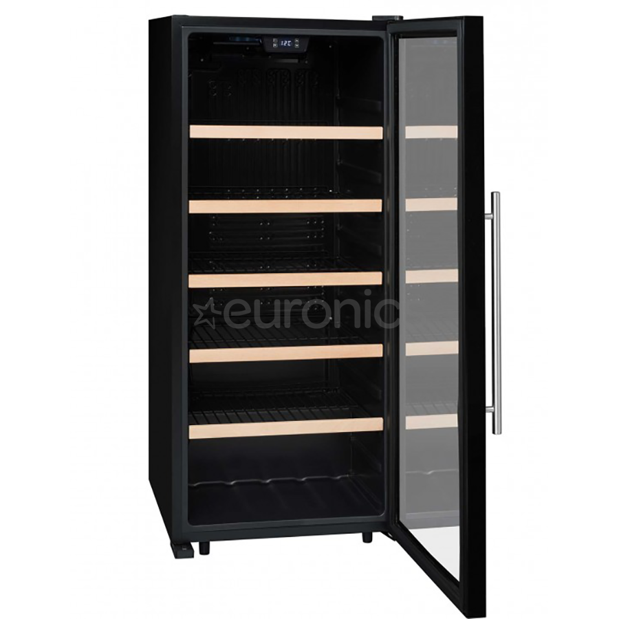 La Sommeliere, 121 pudelit, kõrgus 128 cm, must - Veinikülmik