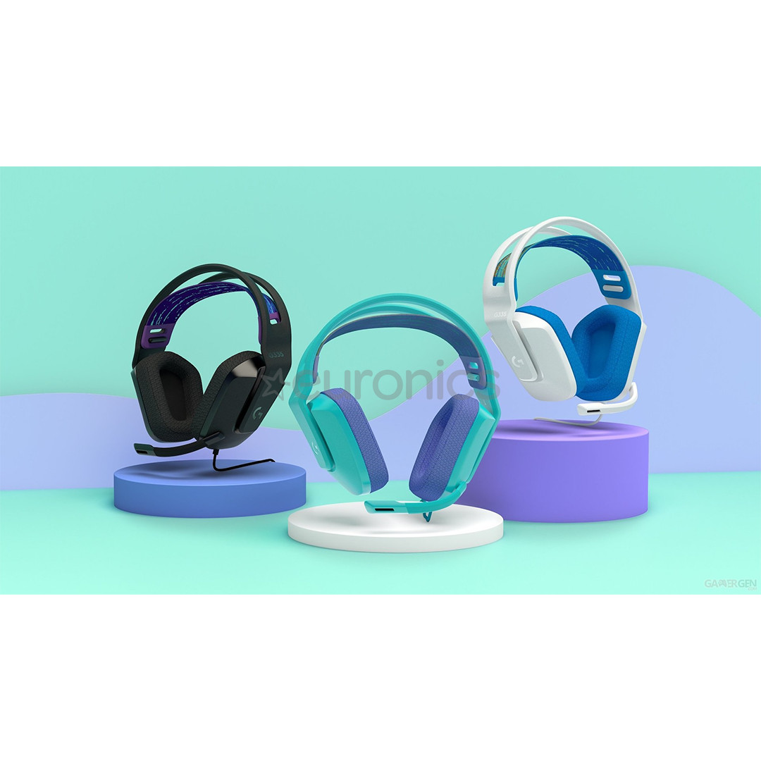 Logitech G335, must - Mänguri peakomplekt