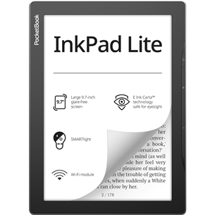 PocketBook InkPad Lite, 9.7", 8 GB, black - E-reader