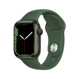 Apple Watch Series 7 GPS, 41mm Green, Regular - Nutikell MKN03EL/A