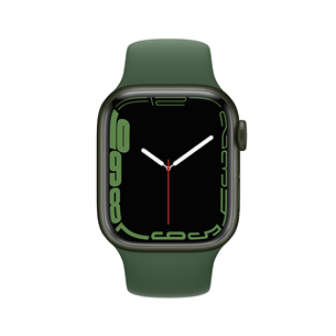 Apple Watch Series 7 GPS, 41 мм, Green, Regular - Смарт-часы