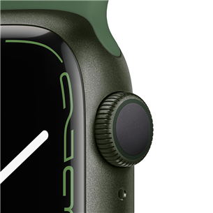 Apple Watch Series 7 GPS, 41mm Green, Regular - Nutikell