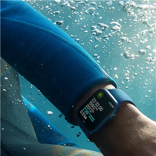 Apple Watch Series 7 GPS, 41 mm, blue - Smartwatch