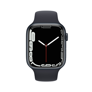 Apple Watch Series 7 GPS, 45мм Midnight, Regular - Смарт-часы