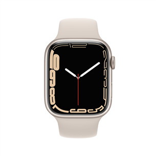 Apple Watch Series 7 GPS, 45mm Starlight, Regular - Nutikell