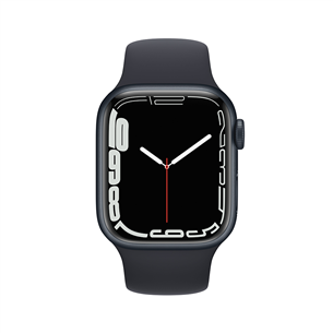 Apple Watch Series 7 GPS, 41 мм, Midnight, Regular - Смарт-часы