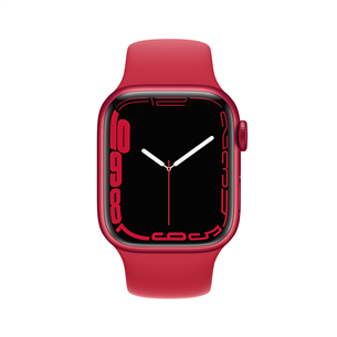 Apple Watch Series 7 GPS, 41mm (PRODUCT)RED, Regular - Nutikell