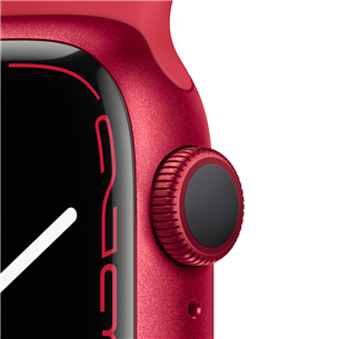 Apple Watch Series 7 GPS, 41 мм, (PRODUCT)RED, Regular - Смарт-часы