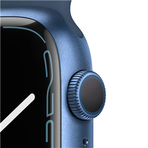 Apple Watch Series 7 GPS, 45mm Blue, Regular - Nutikell