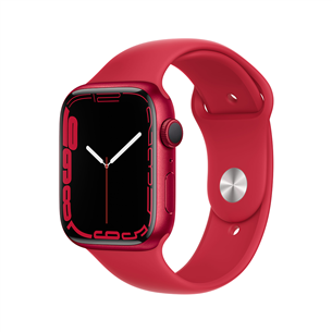 Apple Watch Series 7 GPS, 45 mm, (PRODUCT)RED - Smartwatch, MKN93EL/A |  Euronics