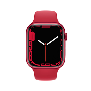 Apple Watch Series 7 GPS, 45 mm, (PRODUCT)RED - Smartwatch, MKN93EL/A |  Euronics