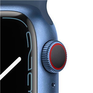 Apple Watch Series 7 GPS + Cellular, 41mm Blue, Regular - Nutikell