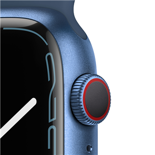 Apple Watch Series 7 GPS + Cellular, 45mm Blue, Regular - Nutikell