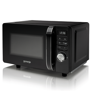 Gorenje, 20 L, 1150 W, black - Microwave