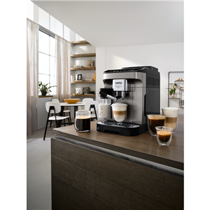 DeLonghi Magnifica EVO, must/titaan - Espressomasin