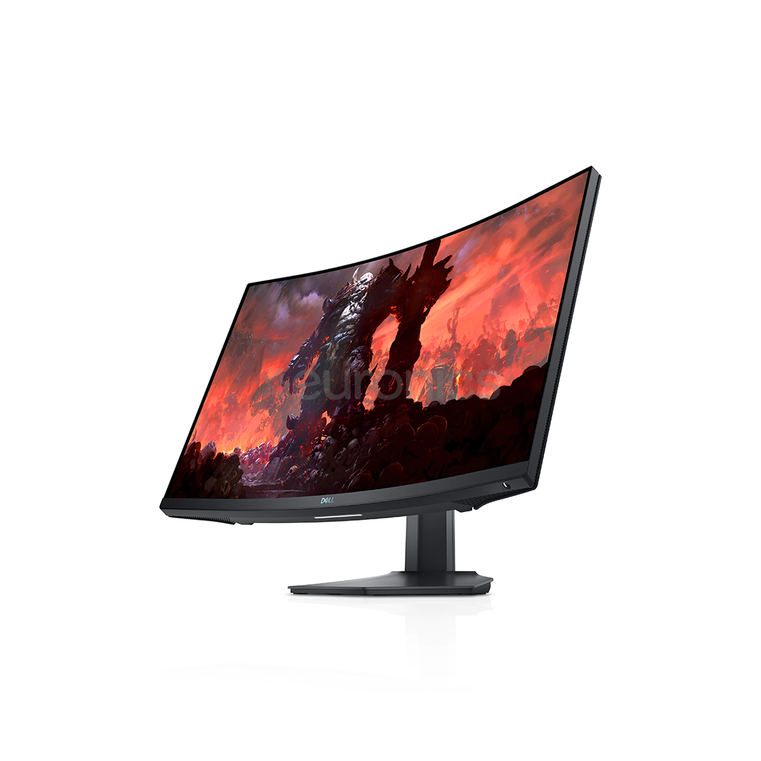Dell S2722DGM, 27", QHD, LED VA, 165 Гц, изогнутый, черный - Монитор