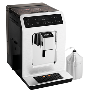 Krups Evidence EA891C, aluminium - Espresso Machine