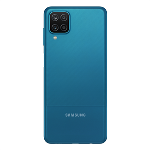 Samsung Galaxy A12, 64 GB, sinine - Nutitelefon