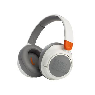 JBL JR 460, белый/серый - Полноразмерные беспроводные наушники JBLJR460NCWHT