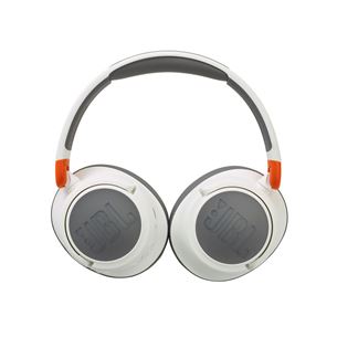 JBL JR 460, valge/hall - Kõrvapealsed juhtmevabad kõrvaklapid