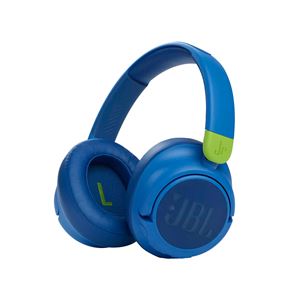 JBL JR 460, sinine - Kõrvapealsed juhtmevabad kõrvaklapid JBLJR460NCBLU