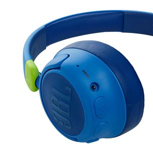 JBL JR 460, синий - Полноразмерные беспроводные наушники