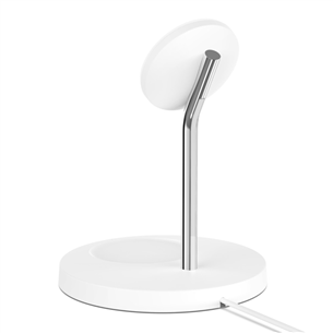 Belkin Boost Charge Pro 2-in-1, MagSafe, 15 W, white - Wireless charger