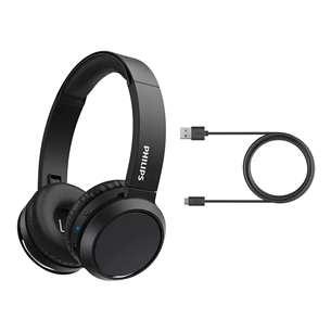 Philips TAH-4205, must - Kõrvapealsed juhtmevabad kõrvaklapid