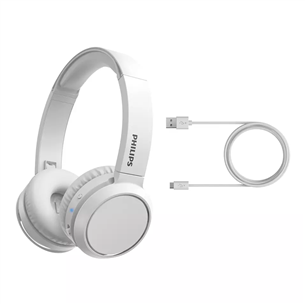 Philips TAH-4205, white - On-ear Wireless Headphones