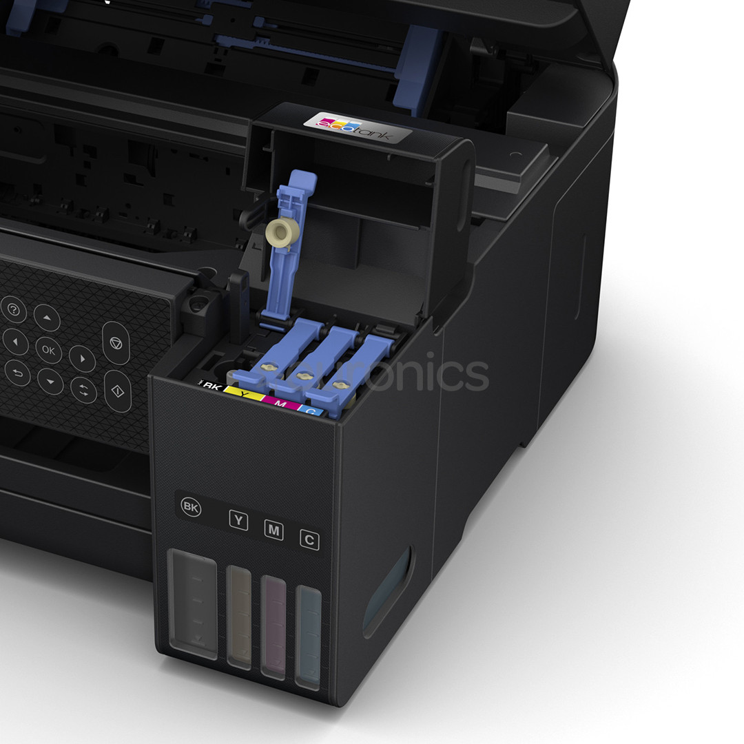 Epson L4260, WiFi, dupleks, must - Multifunktsionaalne värvi-tindiprinter