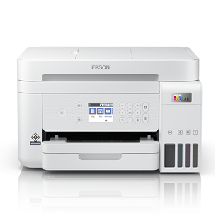 Epson L6276, WiFi, LAN, дуплекс, белый - Многофункциональный цветной струйный принтер C11CJ61406