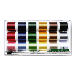 Embroidery threads Madeira 18 pcs 9118040