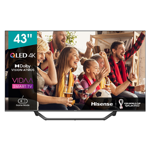 43" Ultra HD QLED TV Hisense 43A7GQ