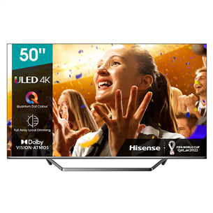50'' Ultra HD LED LCD TV, Hisense 50U7QF