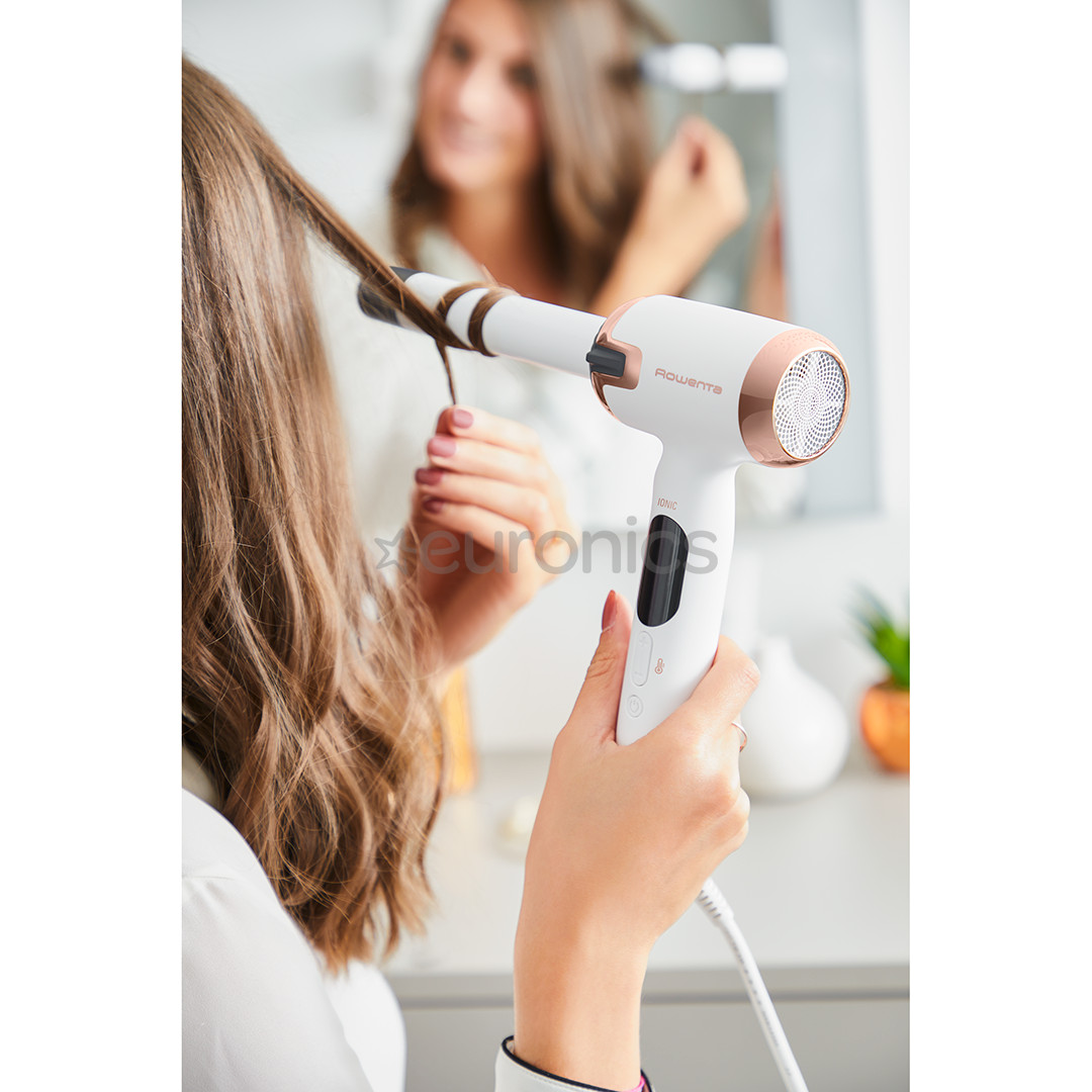 Rowenta Ultimate Experience, diameter 25 mm, 130-200 °C, white - Air care curler