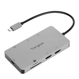 Sülearvuti dokk Targus USB-C, 2x HDMI (100 W)