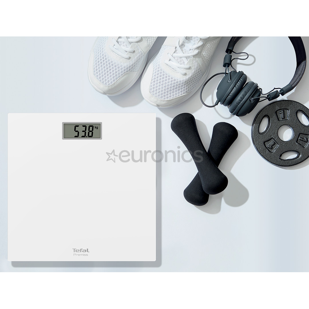 Tefal Premiss, up to 150 kg, white - Bathroom scale