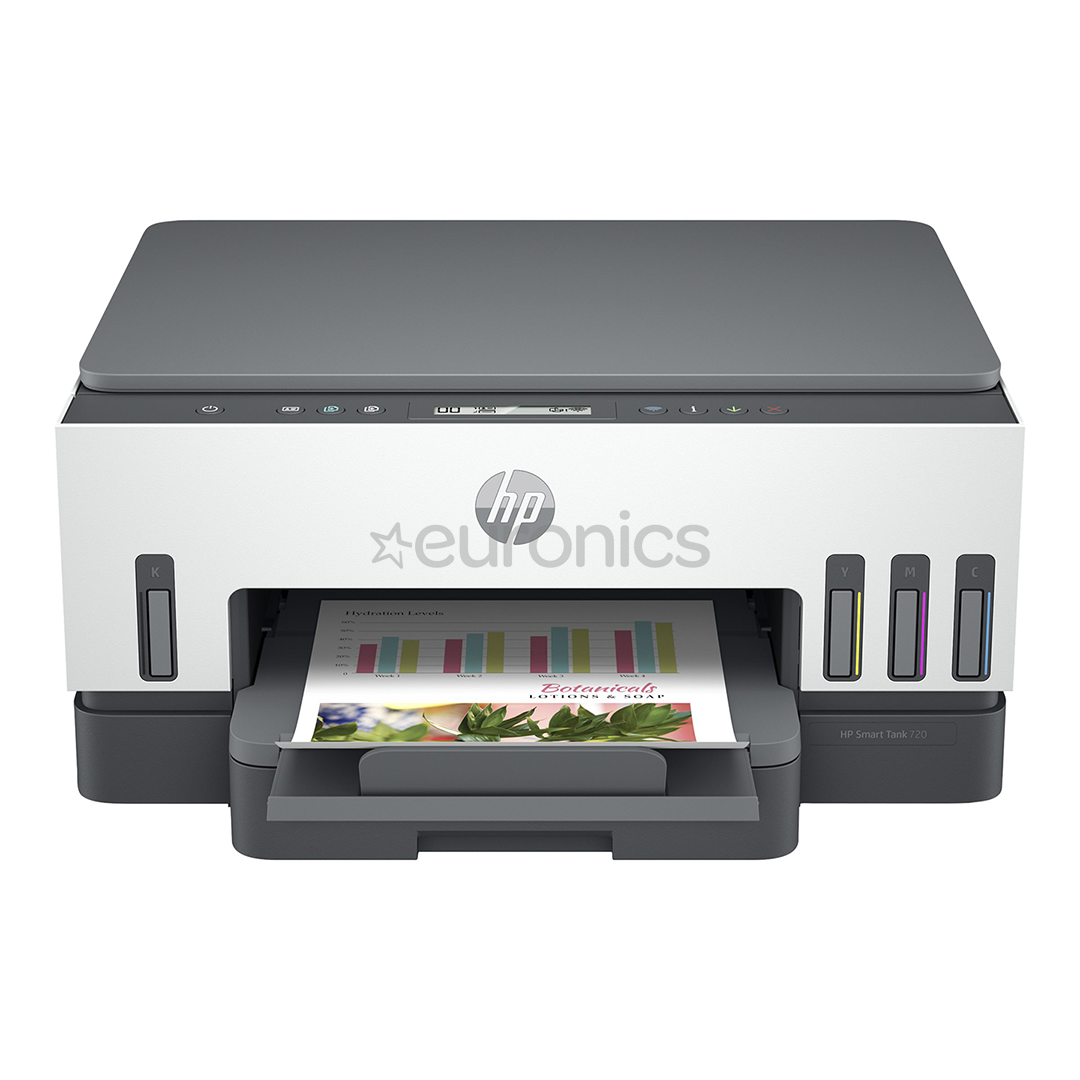 Многофункциональный цветной струйный принтер HP Smart Tank 720 All-in-One