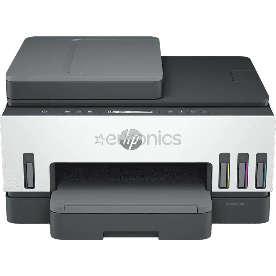 HP Smart Tank 750, BT, WiFi, LAN, duplex, white/gray - Multifunctional Color Inkjet Printer