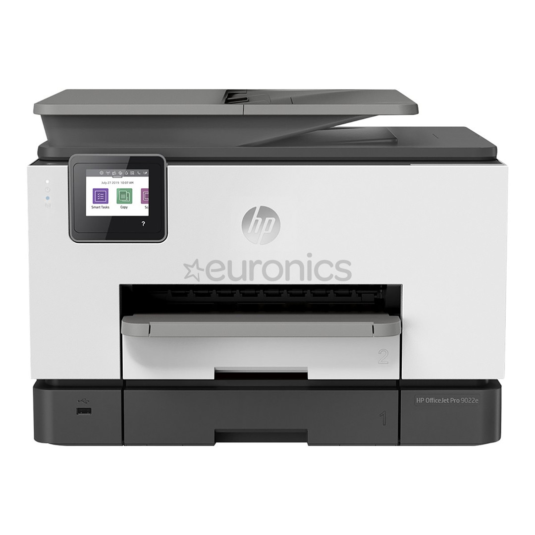 HP Officejet Pro 9022e All-in-One, серый/белый - Многофункциональный цветной струйный принтер